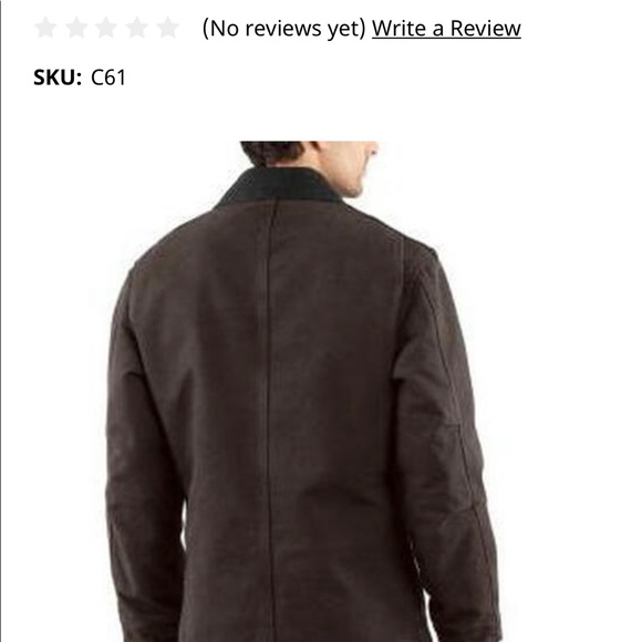 SOLD! Carhartt Sandstone Ridge Sherpa Lined Coat - Picture 3 of 8